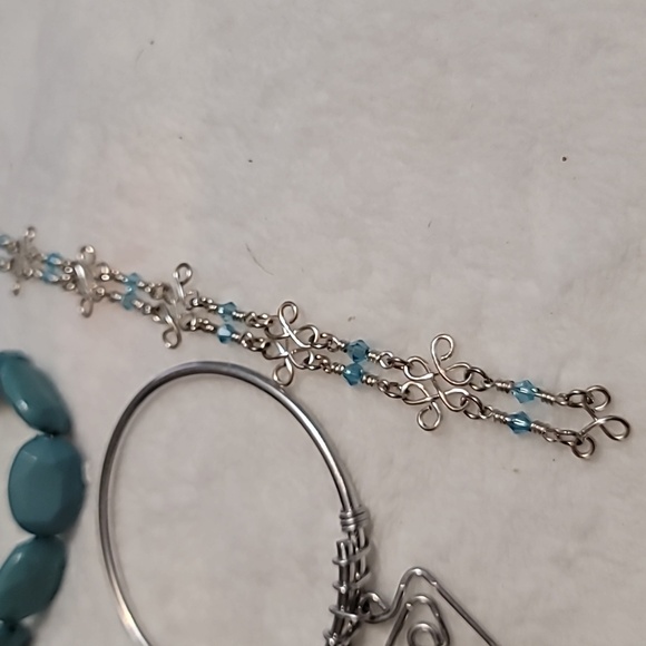 Bracelets in Blue (8 pieces) - Picture 10 of 12